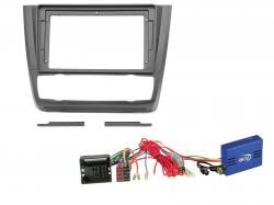 Radioeinbauset mit CAN-Bus f�r 9 Zoll Autoradio in BMW 1er E81 / E82/ E87/ E88 (2007-2013) - Klima