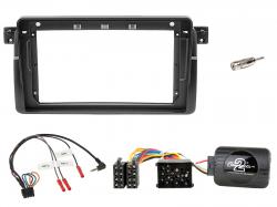 Radioeinbauset mit CAN-Bus f�r 9 Zoll Autoradio in BMW 3er E46 (2002-2007) , 17Pin BMW