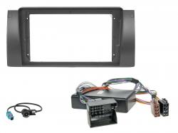 Radioeinbauset f�r 9 Zoll Autoradio in BMW X5 (2002-2006), Aktiv