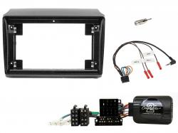 Einbauset mit Lenkradadapter f�r 9 Zoll Autoradio in Citroen Jumper / Fiat Ducato / Peugeot (11-14)