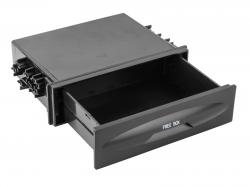 Ablagefach f�r 2 DIN Radioblenden (schraubbar) mit Schublade