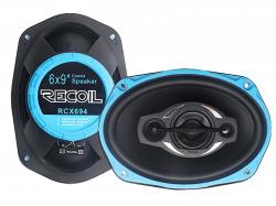 Recoil RCX694 - 15x23cm (6x9 Zoll) 3-Wege-Lautsprecher mit 70 Watt (RMS: 35 Watt)