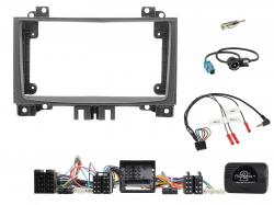 Einbauset mit Lenkradadapter f�r 9 Zoll Autoradio in Mercedes Sprinter W906, VW Crafter