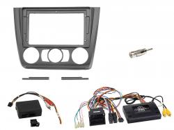 Radioeinbauset mit CAN-Bus f�r 9 Zoll Autoradio in BMW 1er E81 / E82/ E87/ E88 (07-13), man., Aktiv