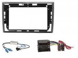 Einbauset mit Lenkradadapter f�r 9 Zoll Autoradio in VW Beetle (2011-2016) - Iso, Quadlock