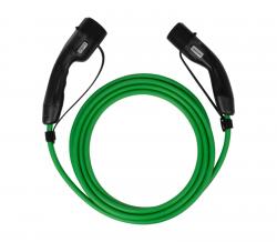 Blaupunkt A3P32AT2 Ladekabel Typ 2, 32 A, 3-phasig, bis zu 22 kW, 5 m, gr�n