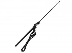Lampa Teleskopantenne, schwarz verchromt, 58 Grad fix - 143-LA_40211