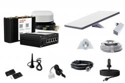 Starlink MINI Antenne + Selfsat Router MWR 5550e u. Satco Antenne wei� - ST-5550eSA-MINI-B