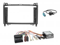 Radioeinbauset mit CAN-Bus f�r 9 Zoll Autoradio in Mercedes A-Klasse / B-Klasse / Vito / Viano