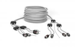 Hertz HMLC4 32 - Hochwertiges Marine-RCA-Kabel, 4-Kanal, 10 m