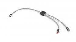 Hertz HMLCF - Marine RCA Y-Adapter, 2 Buchsen und 1 Stecker, 30 cm