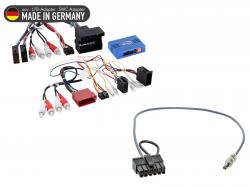 Connects2 CAN-Bus- / Lenkradadapter f�r Audi / Seat Exeo ISO / Quadlock Amp Cinch auf XZent/Zenec
