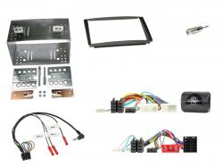 Einbauset mit Lenkradadapter f�r Doppel DIN Autoradio in KIA Ceed, proCeed (2009-2013)