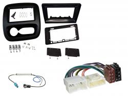 Radioeinbauset f�r 9 Zoll Autoradio in Fiat, Nissan, Opel, Renault mit Klimatronik