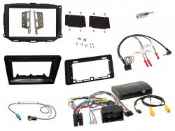 Einbauset mit Lenkradadapter f�r 9 Zoll Autoradio in Alfa Romeo Giulietta (940, 14-21), Displ. 52Pin