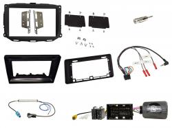 Einbauset mit Lenkradadapter f�r 9 Zoll Autoradio in Alfa Romeo Giulietta (940, 2014-2021), 52 Pin