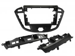 Einbaurahmen f�r 9 Zoll Autoradio in Ford Transit Custom / Tourneo Custom (2012-2018) - schwarz