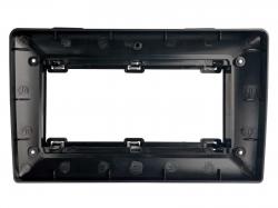 Einbaurahmen f�r 9 Zoll Autoradio in Ford Fiesta (2001-2005), Fusion (2002-2005) - schwarz
