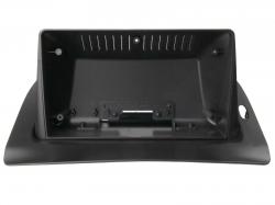 Einbaurahmen f�r 9 Zoll Autoradio in Renault Kangoo (W, 03/2013-06/2022) - schwarz