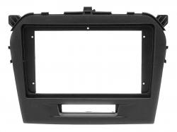 Einbaurahmen f�r 9 Zoll Autoradio in Suzuki Vitara (LY, 04/2015-08/2018) - schwarz