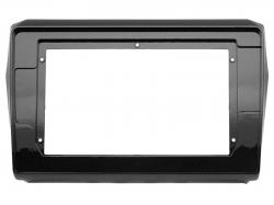 Einbaurahmen f�r 10 Zoll Autoradio in Suzuki Swift (AZ, 07/2017-03/2024) - Klavierlack schwarz