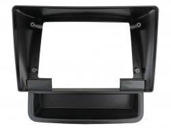 Einbaurahmen f�r 10 Zoll Autoradio in Nissan Primastar / Opel Vivaro / Renault Trafic - schwarz