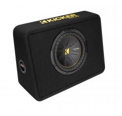 Kicker CompC102 (50TCWC102) - 25 cm Passiv Subwoofer mit 500 Watt (RMS: 250 Watt)