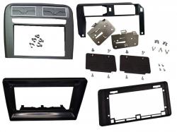 Einbaurahmen f�r 9 Zoll Autoradio in Fiat Grande Punto - Metallic Grau