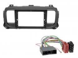 Radioeinbauset f�r 9 Zoll Autoradio in Mitsubishi Pajero (2007-2014), Outlander / Peugot 4007