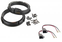 Lautsprechereinbauset f�r Audi Q3 (8U, ab 10/2011) - 165 mm - Frontt�r