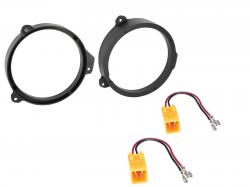 Lautsprechereinbauset f�r Citroen C1 (2G, 2014 - 2021) - 165 mm Frontt�r