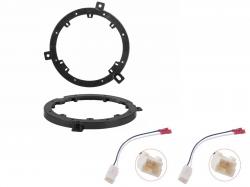Lautsprechereinbauset f�r Chrysler / Dodge / Jeep (1995-2010) - Frontt�r