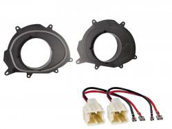 Lautsprechereinbauset f�r Renault Clio (ab 2013) - 165 mm - T�re Front