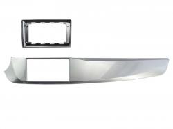 Einbaurahmen f�r 9 Zoll Autoradio in Alfa Romeo Giulietta (940, 2010-2013) - silber