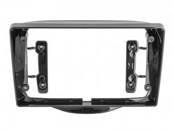 Einbaurahmen f�r 9 Zoll Autoradio in Citroen C1 / Peugeot 108 / Toyota Aygo - schwarz