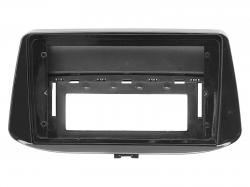 Einbaurahmen f�r 9 Zoll Autoradio in Hyundai i30 (PDE, 2016-2026) - Klavierlack
