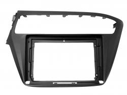 Einbaurahmen f�r 9 Zoll Autoradio in Hyundai i20 (GB, 2018-2020) - schwarz