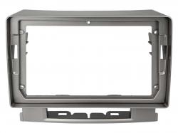 Einbaurahmen f�r 9 Zoll Autoradio in Opel Astra (J, 2009-2017) - silber