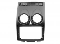 Einbaurahmen f�r 9 Zoll Autoradio in Nissan Qashqai (J10, 2007-2014) - schwarz