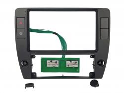 Einbaurahmen f�r 9 Zoll Autoradio in VW Passat (B5, 1997-2004) - schwarz