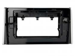 Einbaurahmen f�r 10 Zoll Autoradio in Toyota RAV4 (XA5/XA5P, 2019-2026) - Klavierlack