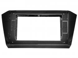 Einbaurahmen f�r 10 Zoll Autoradio in VW Passat (B8, 2014-2019) - Klavierlack