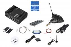 Teltonika 5G LTE WLAN Router RUTM54 mit Shark Ant., UKW/DAB+, 7,5 m Lowlosskabel - TEL-RUTM54-1110-0