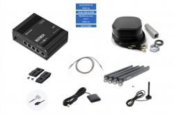 Teltonika 5G LTE WLAN Router RUTM54-12V und Satco Antenne schwarz - TEL-RUTM54-SAB