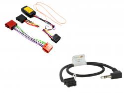 ACV Lenkradadapter f�r Saab 9-5 (2005-2010), mit Schaltwippe auf Clarion