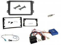 Radioeinbauset mit CAN-Bus f�r 9 Zoll Autoradio in VW Golf V (ab 2003)