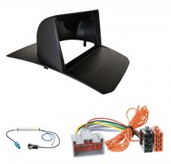 Radioeinbauset f�r 9 Zoll Autoradio in Ford Fiesta (2009-2010) - schwarz