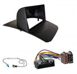 Radioeinbauset f�r 9 Zoll Autoradio in Ford Fiesta (2010-2014) - schwarz