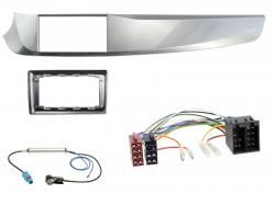 Radioeinbauset f�r 9 Zoll Autoradio in Alfa Romeo Giulietta 940 (2010-2013), silber