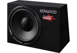 Kenwood KSC-W1200B - 30 cm Passiv Subwoofer mit 1200 Watt (RMS: 200 Watt)